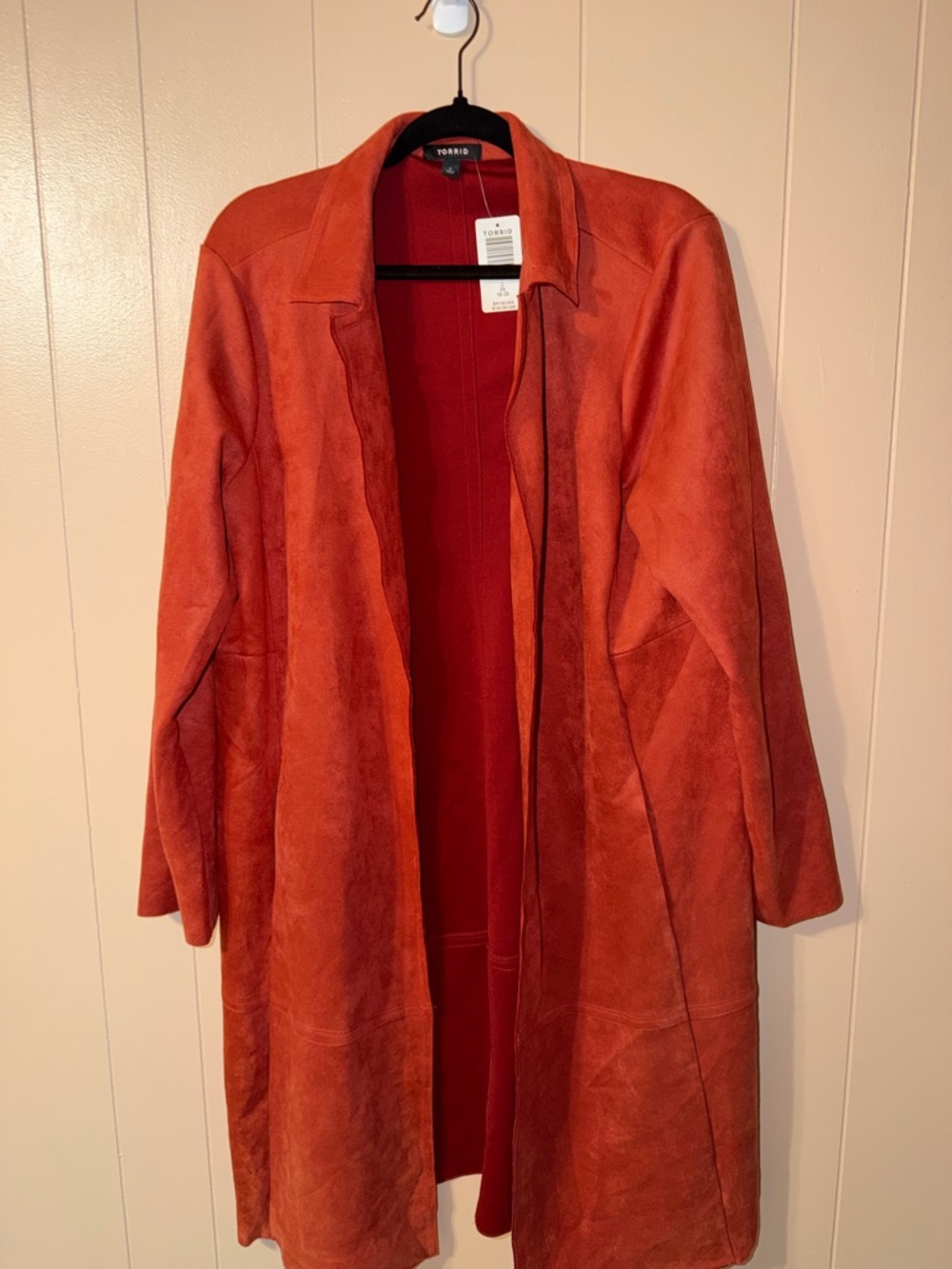 Torrid NWT suede jacket